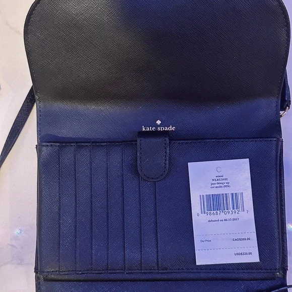 Kate Spade Black Winni Jazz Things Up Purse - Picture 6 of 6